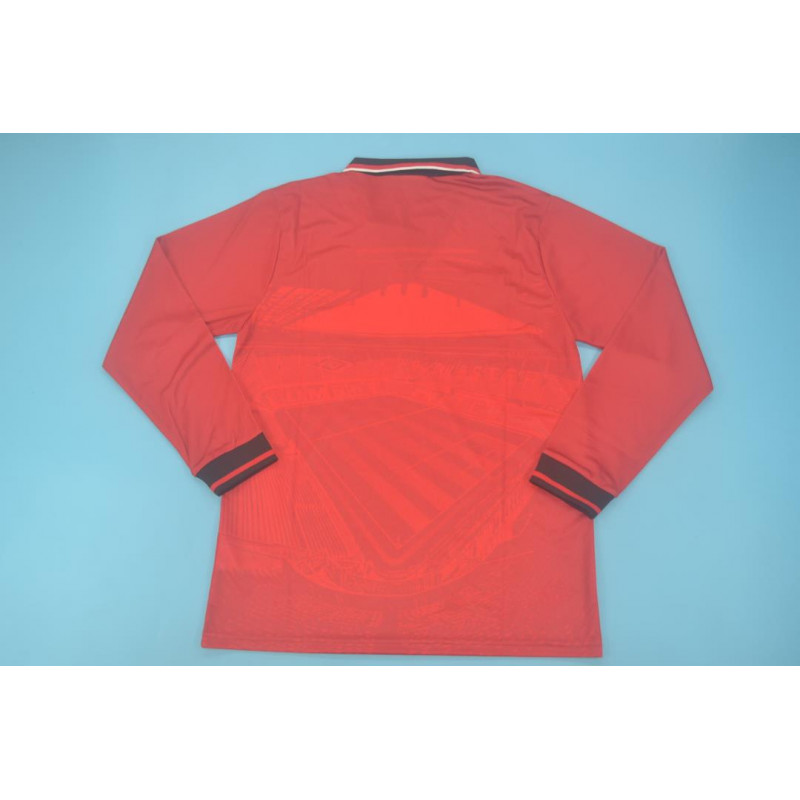 Manchester United Retro Manga Larga Local 94-96
