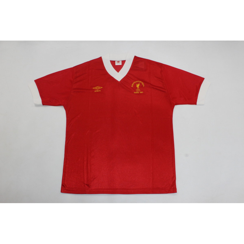 Liverpool Retro Copa Europa Final 81