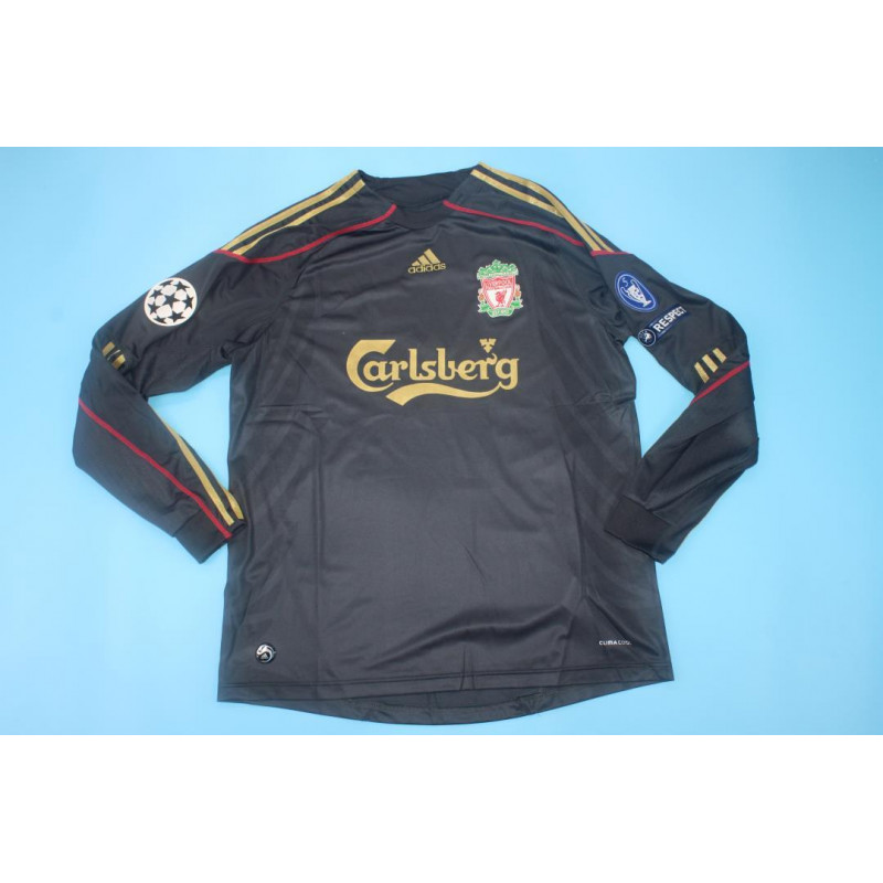 Liverpool Retro Manga Larga Visitante 09-10 Liverpool Retro Manga Larga Visitante 09-10