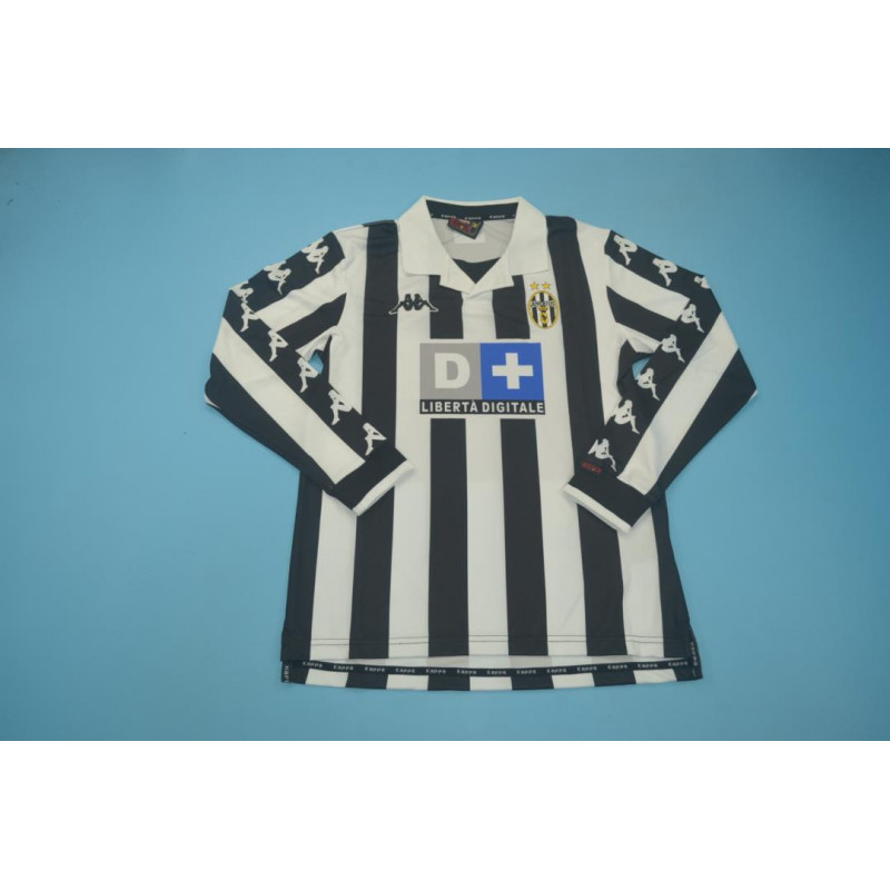 Juventus Retro Manga Larga Local 99-00 Juventus Retro Manga Larga Local 99-00
