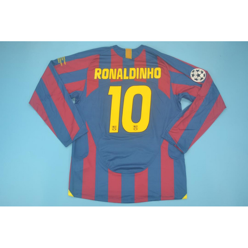 Barcelona Retro Manga Larga Final UCL 06