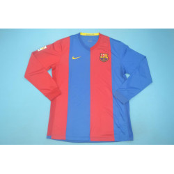 Barcelona Retro Sin Sponsor Manga Larga Local 06-07