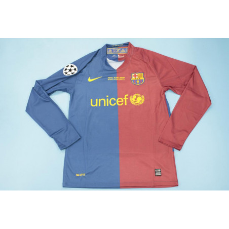 Barcelona Retro Manga Larga Final UCL 09