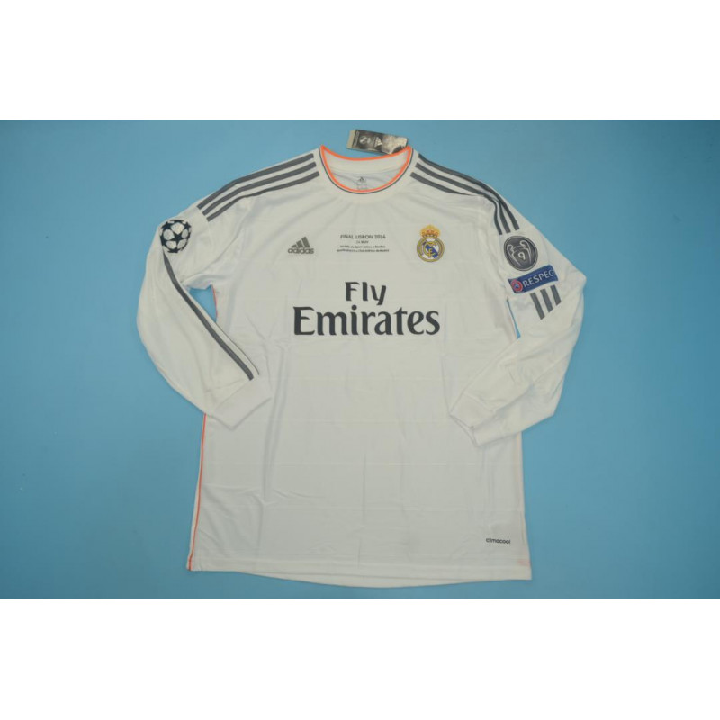 Real Madrid Retro Manga Larga UCL Final 2014 Real Madrid Retro Manga Larga UCL Final 2014