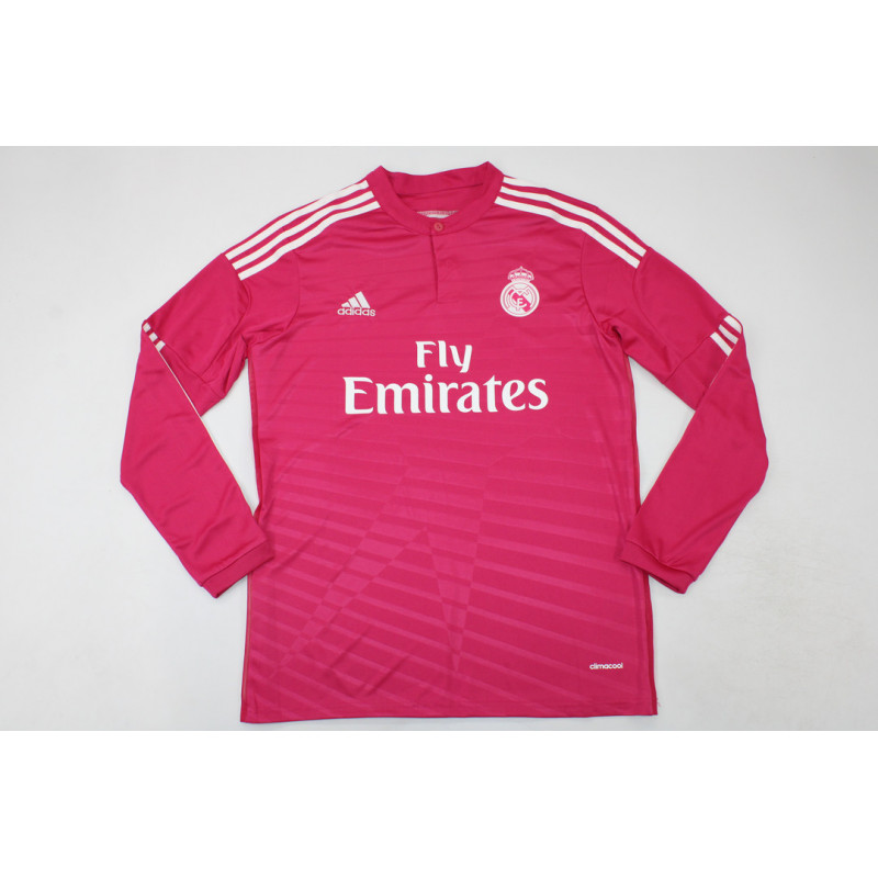 Real Madrid Retro Manga Larga Visitante 14-15 Real Madrid Retro Manga Larga Visitante 14-15