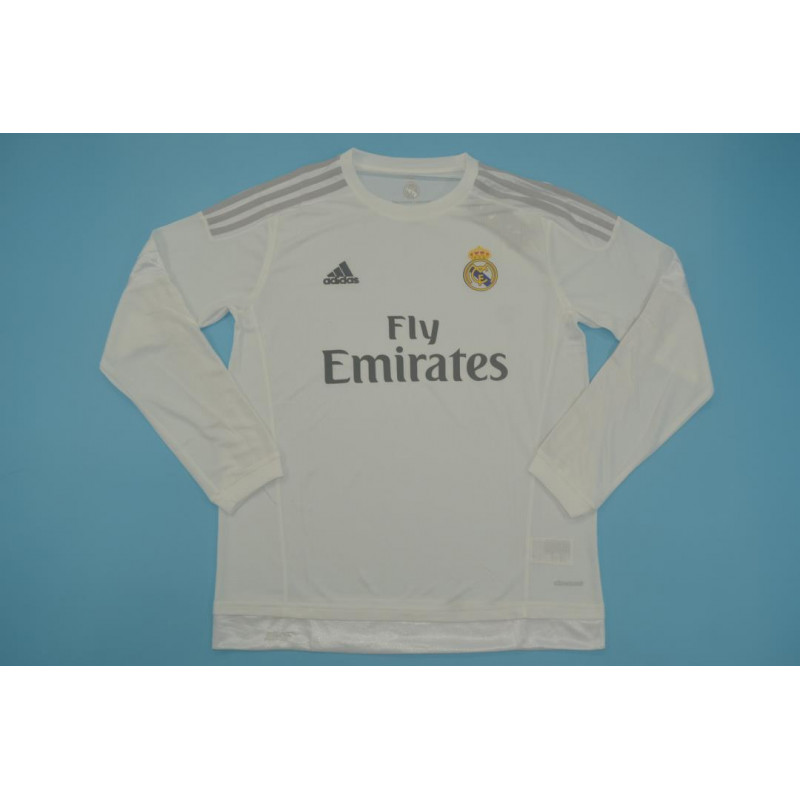 Real Madrid Retro Manga Larga Local 15-16 Real Madrid Retro Manga Larga Local 15-16