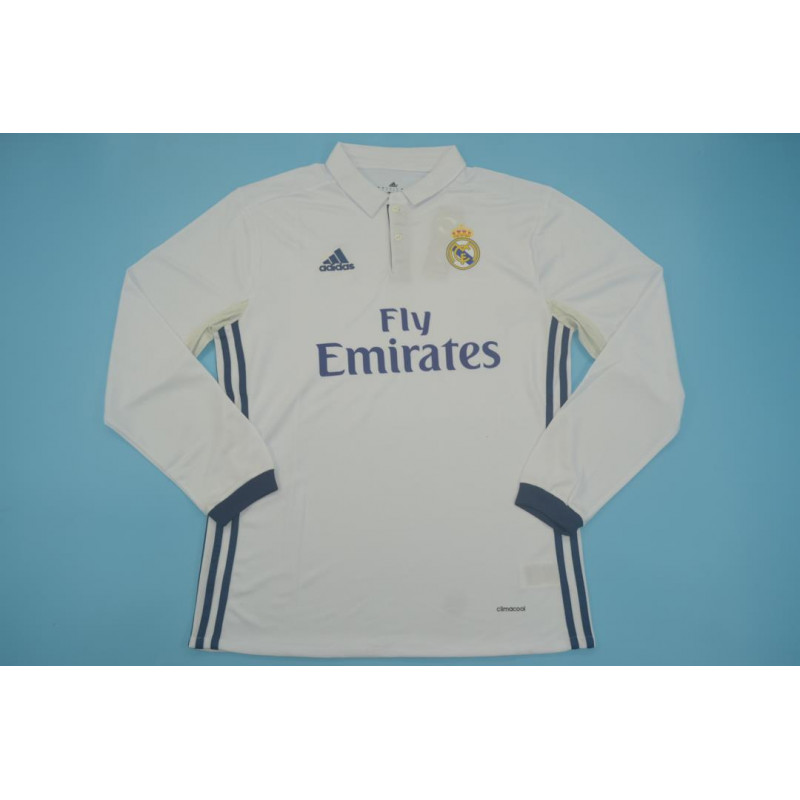 Real Madrid Retro Manga Larga Local 16-17 Real Madrid Retro Manga Larga Local 16-17