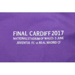 Real Madrid Retro Manga Larga UCL Final 2017