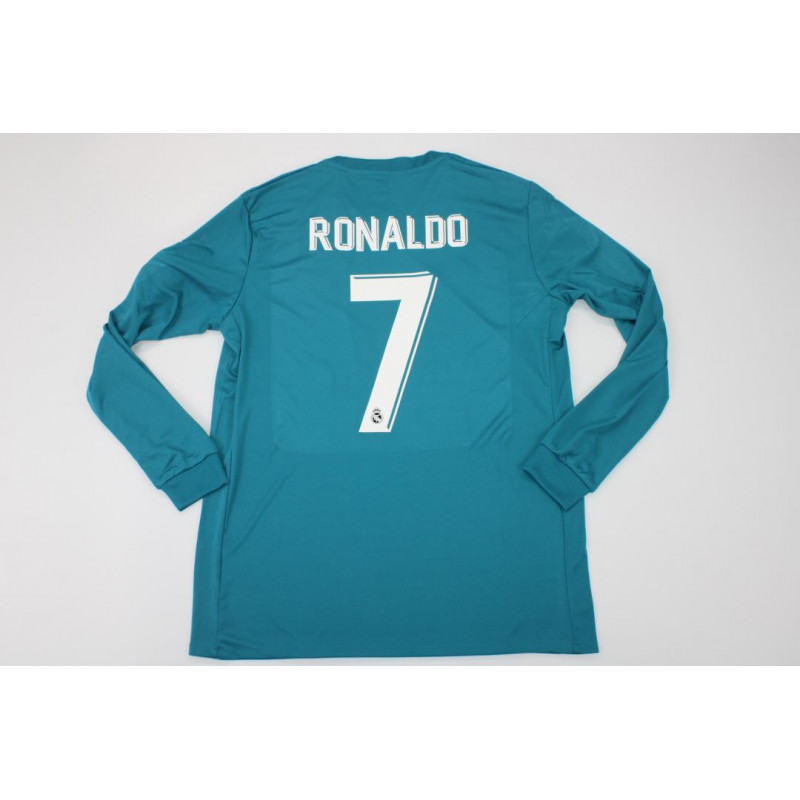 Real Madrid Retro Manga Larga Tercera 17-18