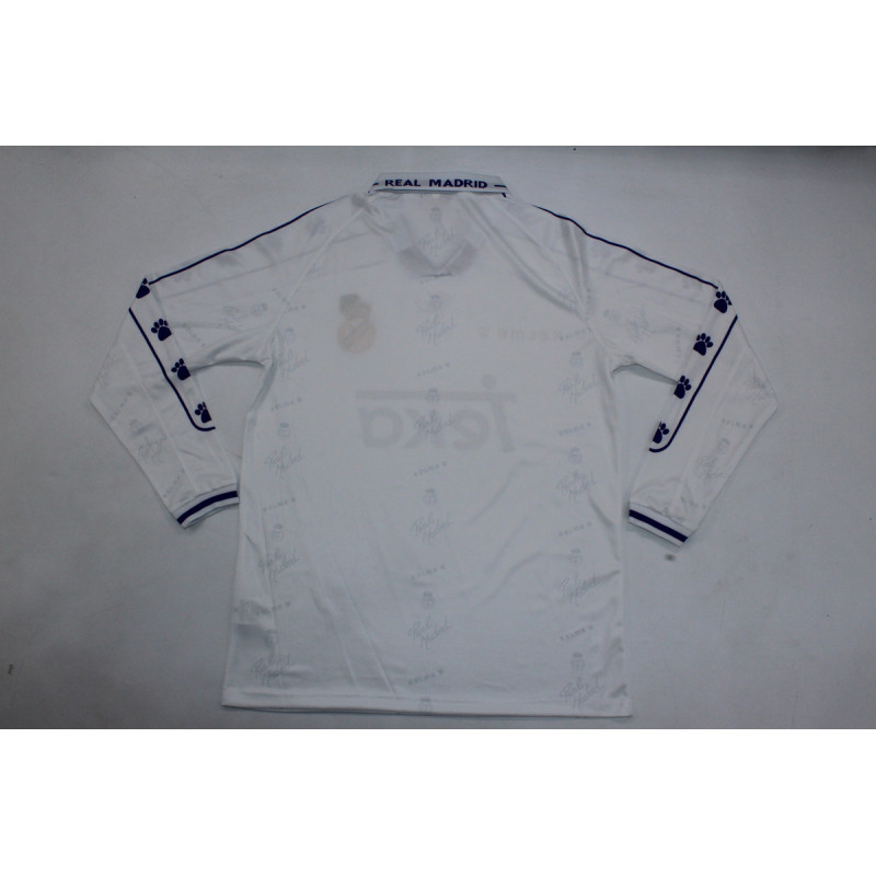 Real Madrid Retro Manga Larga Local 94-96