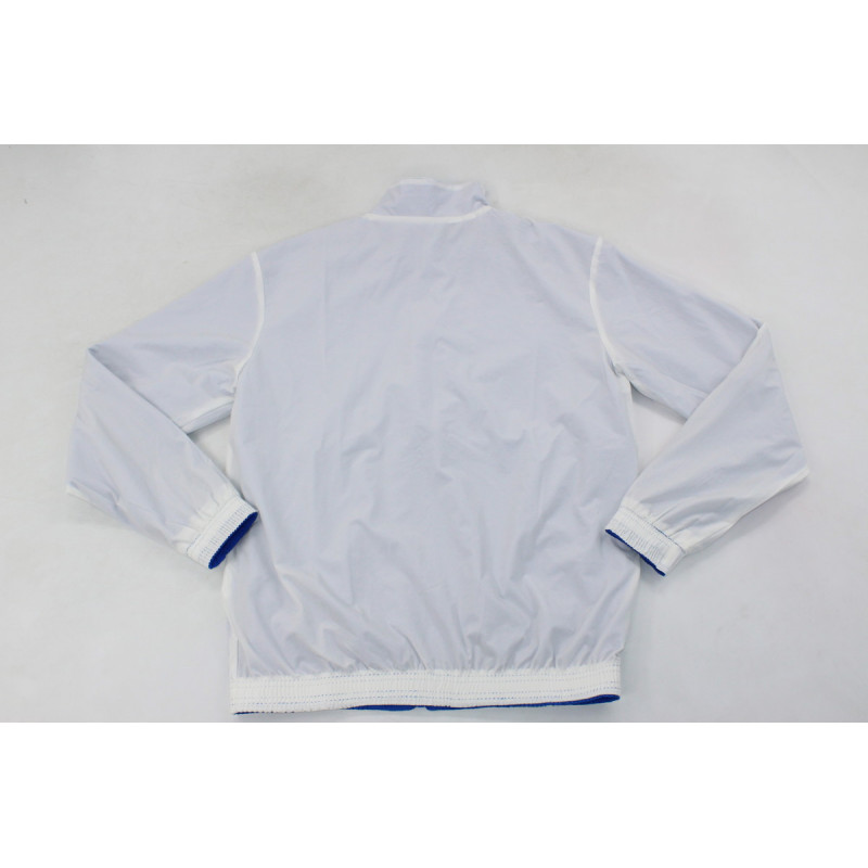 Olympique Lyon Cortavientos Reversible Azul Blanco