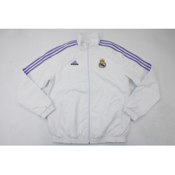 Real Madrid Cortavientos Reversible Blanco