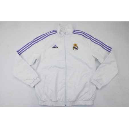 Real Madrid Cortavientos Reversible Blanco
