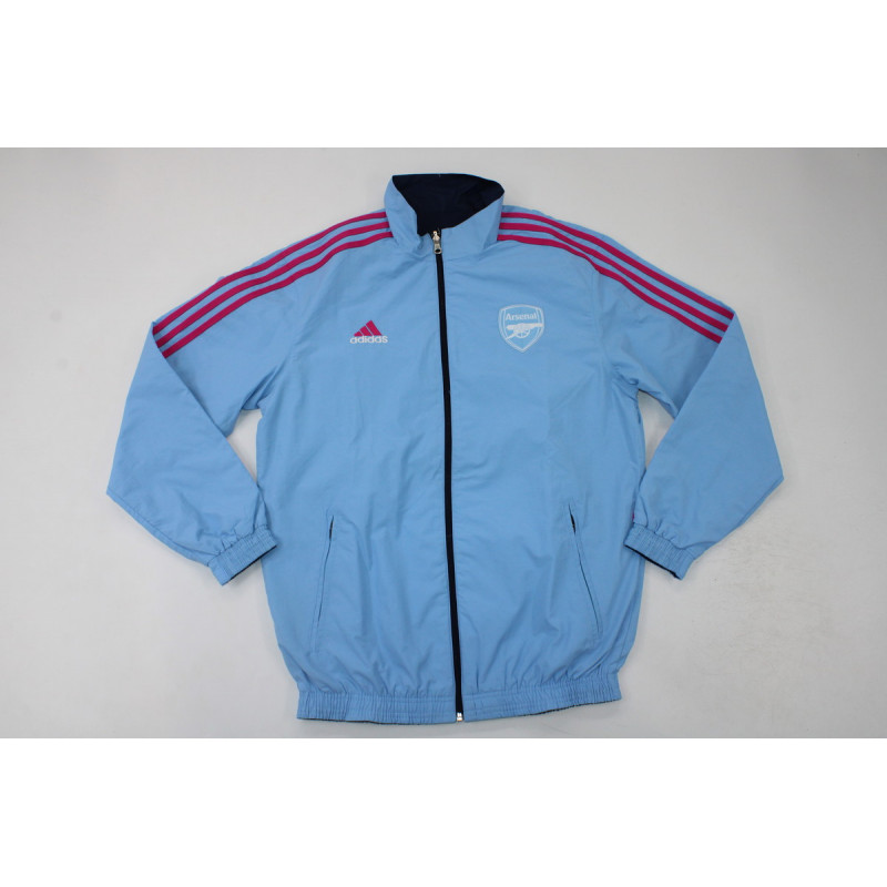 Arsenal Cortavientos Reversible Azul Rosa