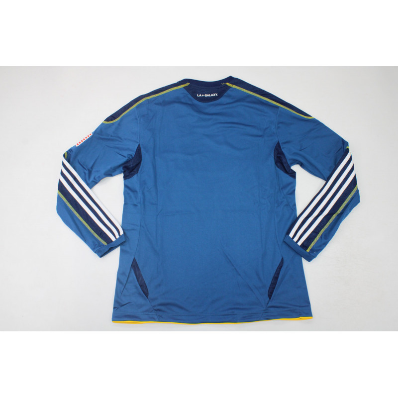 LA Galaxy Retro Manga Larga Visitante 11-12