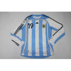 Argentina Retro Manga Larga Local 2006