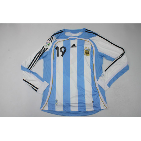 Argentina Retro Manga Larga Local 2006
