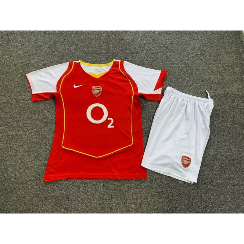 Arsenal Retro KIT NIÑO Local 04-05 Arsenal Retro KIT NIÑO Local 04-05