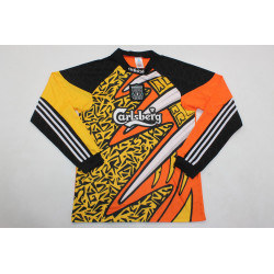 Liverpool Retro Manga Larga Portero Naranja 95-96