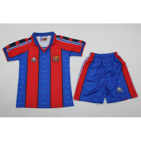 Barcelona Retro KIT NIÑO Local 96-97