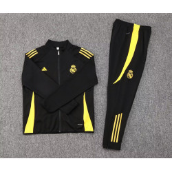 Real Madrid Chandal Negro Amarillo 24-25