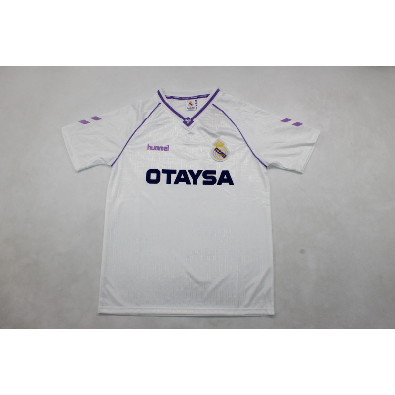 Real Madrid Retro Local 90-91 Real Madrid Retro Local 90-91