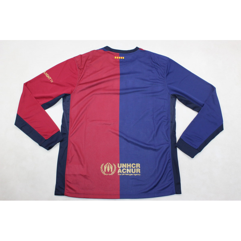 Barcelona Manga Larga Local Sponsor Grande 24-25
