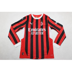 Milan Player Version Manga Larga Local 24-25
