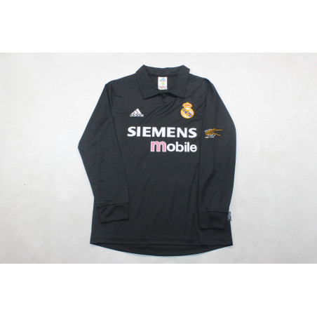Real Madrid Retro Manga Larga Visitante 02-03
