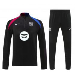 Barcelona Chandal Entrenamiento Negro Azul Rojo 24-25