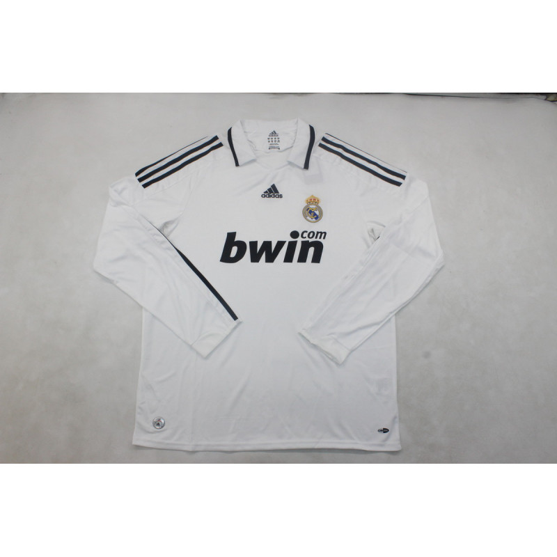 Real Madrid Retro Manga Larga Local 08-09 Real Madrid Retro Manga Larga Local 08-09
