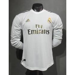Real Madrid Retro Player Version Manga Larga Local 19-20