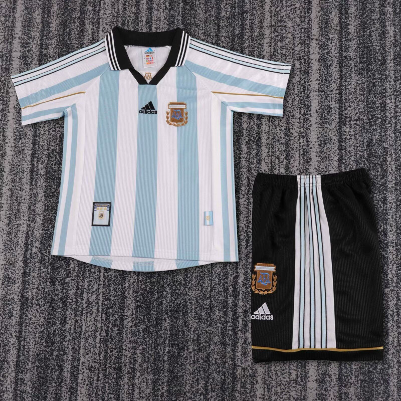 Argentina Retro KIT NIÑO Local 1998 Argentina Retro KIT NIÑO Local 1998