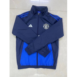 Manchester United Cortavientos Azul Oscuro