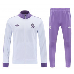 Real Madrid Chandal Blanco Morado 24-25