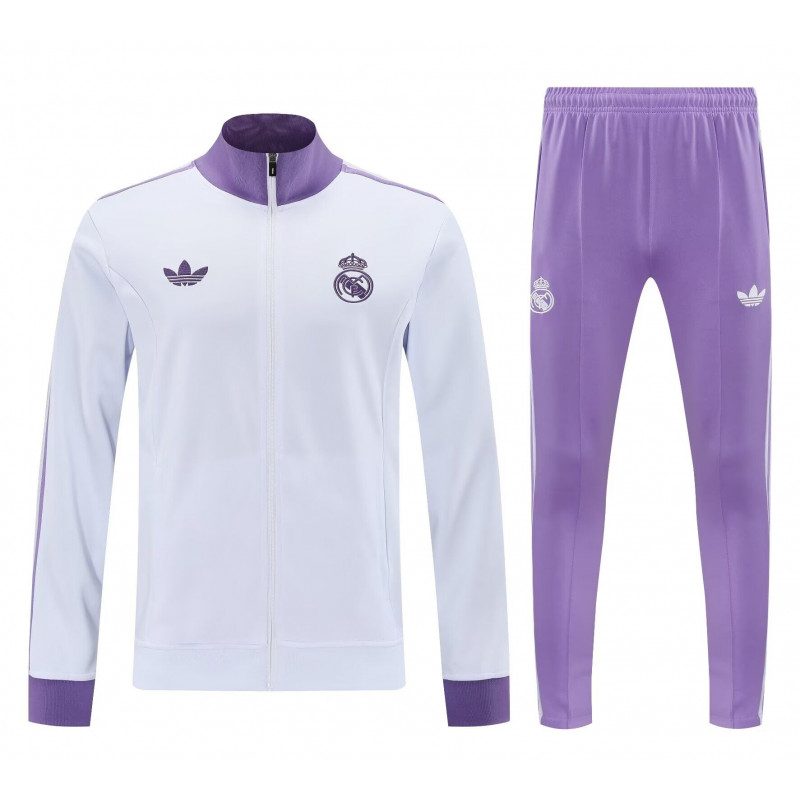 Real Madrid Chandal Blanco Morado 24-25