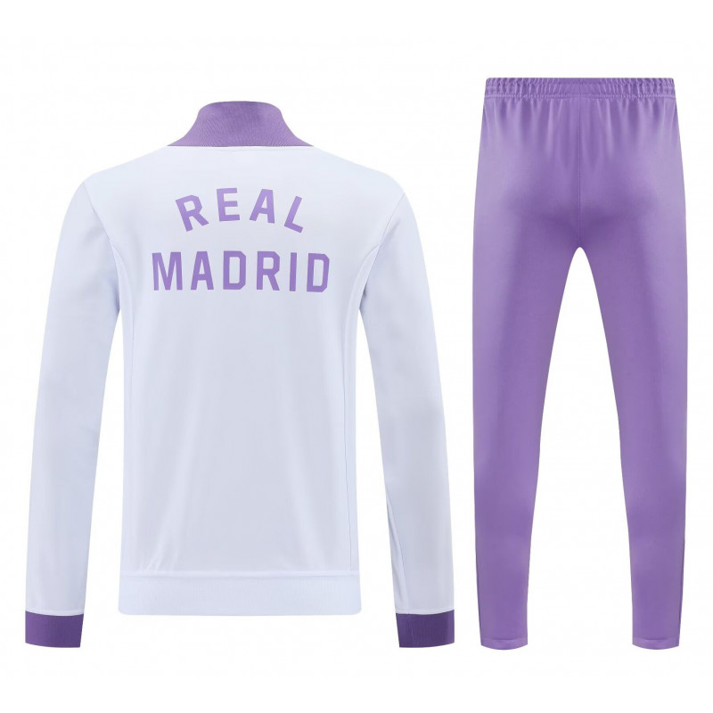 Real Madrid Chandal Blanco Morado 24-25