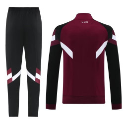 Ajax Chandal Rojo Oscuro 24-25