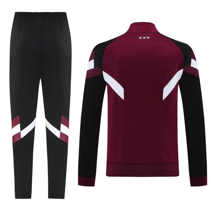 Ajax Chandal Rojo Oscuro 24-25