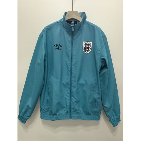 Inglaterra Cortavientos Reversible Retro Verde