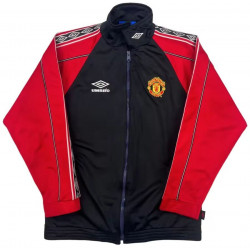 Manchester United Cortavientos Retro Rojo