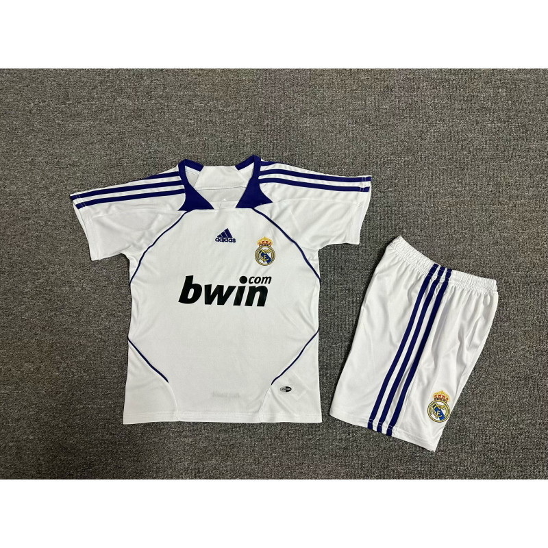 Real Madrid Retro KIT NIÑO Local 07-08 Real Madrid Retro KIT NIÑO Local 07-08