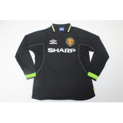 Manchester United Retro Manga Larga Visitante 98-99