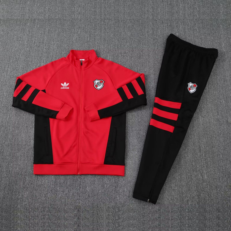 River Plate Chandal Negro Rojo 25-26