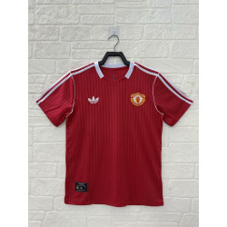 Manchester United Estilo Retro Roja