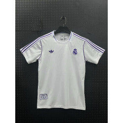 Real Madrid Estilo Retro Blanco Morado
