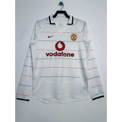 Manchester United Retro Manga Larga Visitante 03-05