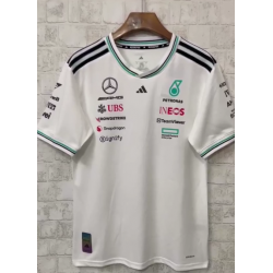F1 Camiseta Mercedes Blanca 2025
