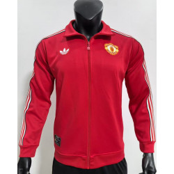 Manchester United Chaqueta Retro Roja