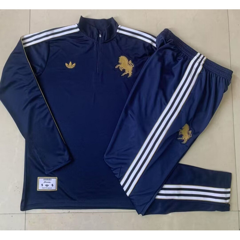 Juventus Chandal Azul Oscuro Retro